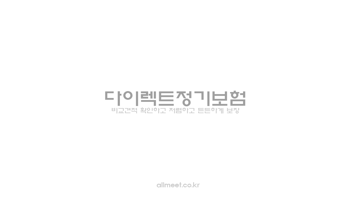 다이렉트정기보험 - 비교견적 확인하고 저렴하고 든든하게 보장